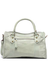 Sac Port Main Cow Cuir Basilic pepper Vert cow BCOW22