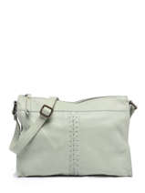 Sac Bandoulire Cow Cuir Basilic pepper Vert cow BCOW38