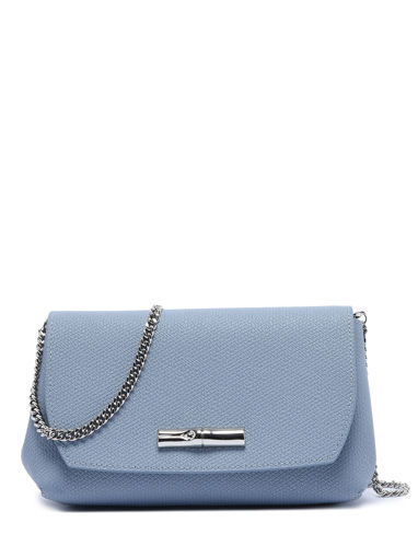 Longchamp Roseau Sac port travers Bleu