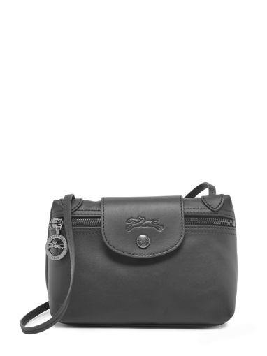 Longchamp Le pliage xtra Sac port travers Noir