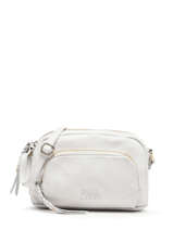 Cross Body Tas Pop Leder Basilic pepper Grijs pop BPOC46