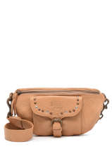 Sac Banane Stone Cuir Basilic pepper Marron stone BSTN54