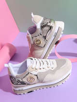 Sneakers Maxi Wonder 01 Liu jo Beige women BA3013EX