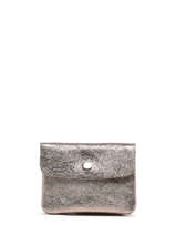 Porte-monnaie Cuir Milano Marron nine NI22042N