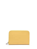 Porte-monnaie Porte-cartes Mirage Cuir Milano Jaune mirage MI19043A