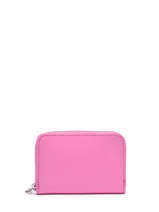 Porte-monnaie Porte-cartes Mirage Cuir Milano Rose mirage MI19043A
