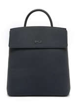 Rugzak Cassandra Leder Nathan baume Blauw nathan 22
