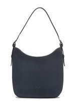 Sac Port paule Rumba Cuir Nathan baume Bleu nathan 53