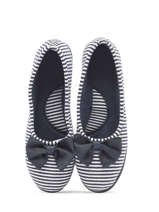 Chaussons Isotoner Bleu women 97328