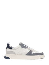Sneakers Order En Cuir Schmoove Bleu men PCGS0405