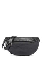 Sac Banane Nine Cuir Milano Noir nine NI19091N