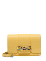 Sac Bandoulire Mirage Cuir Milano Jaune mirage MI22113A