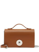 Sac Bandoulire Mirage Cuir Milano Marron mirage MI22114A