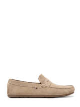 Mocassins Uit Leder Tommy hilfiger Beige men 4271AEG