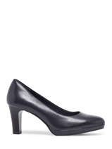 Escarpins Uit Leder Tamaris Blauw women 22410-20