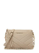 Sac Bandouliere Soft Matelass Cuir Lancaster Beige soft matelasse 23