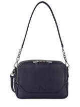 Sac Bandoulire Charlotte Cuir Nathan baume Bleu event 2