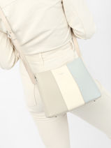 Schoudertas Trapeze David jones Zilver trapeze 1-vue-porte