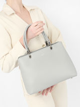Handtas Elegance David jones Zilver elegance 2-vue-porte