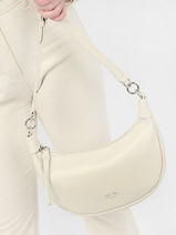 Cross Body Tas Cross David jones Beige cross CM6487-vue-porte