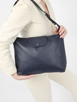 Longchamp Le pliage xtra Besace Bleu-vue-porte