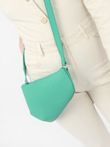 Sac Bandoulire City Perle Cuir Nathan baume Vert n city N1811000-vue-porte