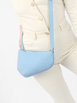 Sac Bandoulire City Perle Cuir Nathan baume Bleu n city N1811000-vue-porte