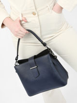 Sac Port paule Caviar Cuir Milano Multicolore caviar CA19113-vue-porte
