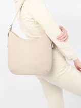 Sac Port paule Rumba Cuir Nathan baume Beige nathan 53-vue-porte