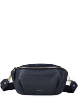 Sac Banane Tradition Cuir Etrier Bleu tradition EHER022M