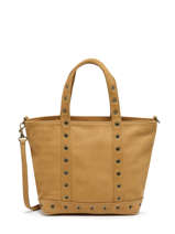 Handtas Cabas Cuir Leder Vanessa bruno Geel cabas cuir 22V40435