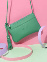 Sac Bandoulire Jesse Cuir Nathan baume Vert nathan 17
