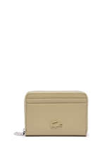 Porte-monnaie Chantaco Cuir Lacoste Beige chantaco NF3855KL