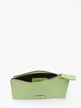 Kaarthouder L Ninon Leder Lancel Groen ninon A10537-vue-porte