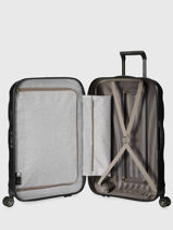 Valise Rigide C-lite Samsonite Noir c-lite CS2005-vue-porte