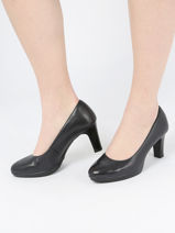Escarpins En Cuir Tamaris Bleu women 22410-20-vue-porte