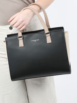 Trapezetas Smooth Leder Lancaster Zwart smooth 4-vue-porte