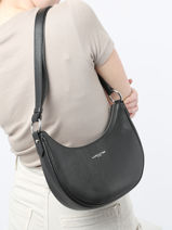Sac Bandoulire Firenze Cuir Lancaster Noir firenze 7-vue-porte