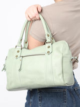 Sac Port Main Cow Basilic pepper Vert cow BCOW47-vue-porte