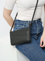 Cross Body Tas Malaga Leder Nathan baume Zwart nathan 57-vue-porte