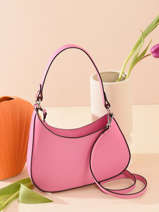 Sac Port paule Mirage Cuir Milano Rose mirage MI21122A