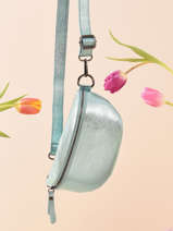 Sac Banane Nine Cuir Milano Bleu nine NI19091N