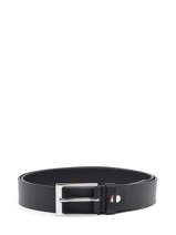 Ceinture Tommy hilfiger Noir layton AM10846