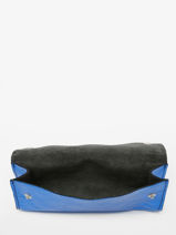 Etui Leder Paul marius Blauw ultraviolet UV-vue-porte