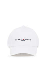 Casquette Tommy hilfiger Blanc th established AM07352