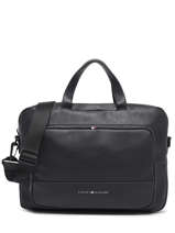 Laptoptas Tommy hilfiger Zwart essentiel 4072403