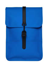 Sac  Dos 1 Compartiment + Pc 13" Rains Bleu boston 12800