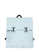 Sac  Dos 1 Compartiment Rains Bleu boston 13570