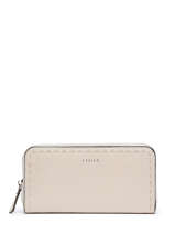 Portefeuille Cuir Etrier Beige tradition EHER91