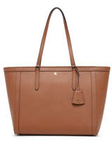 Sac Shopping Clare 33 Cuir Lauren ralph lauren Marron clare 31842430